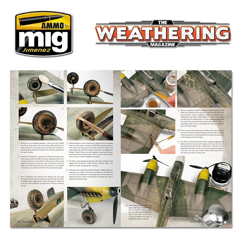 AMMO MIG 4518 THE WEATHERING MAGAZINE #19 – Pigments ENGLISH