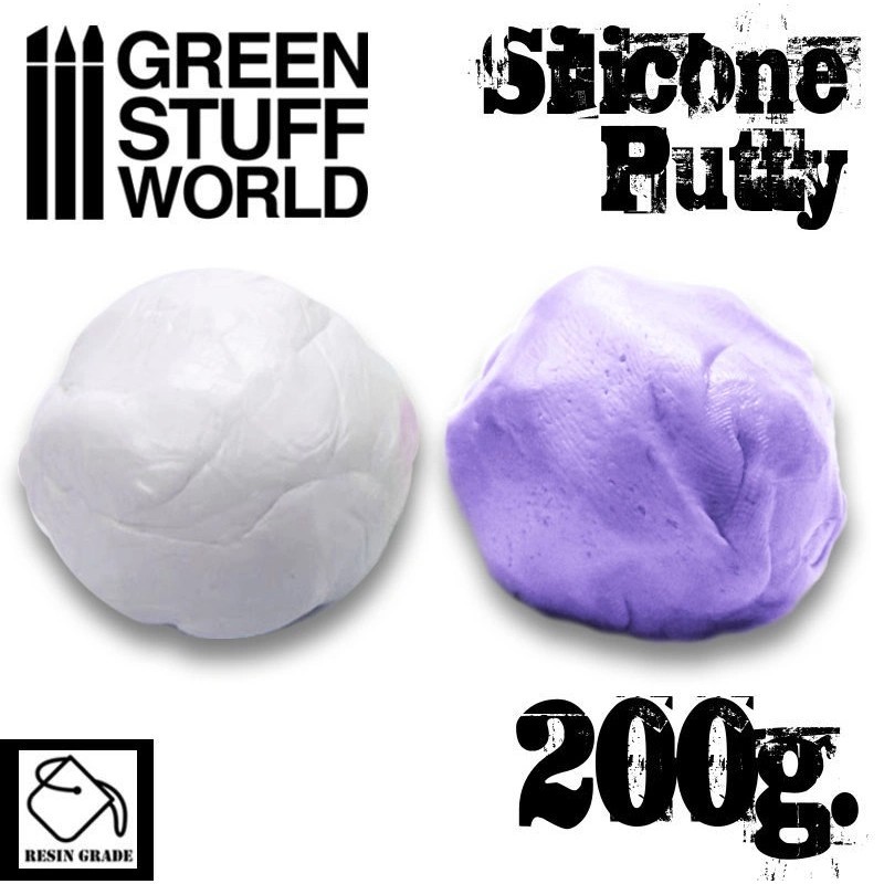 GREEN STUFF WORLD 9284 Violet Silicone Putty 200gr SİLİKON KALIP