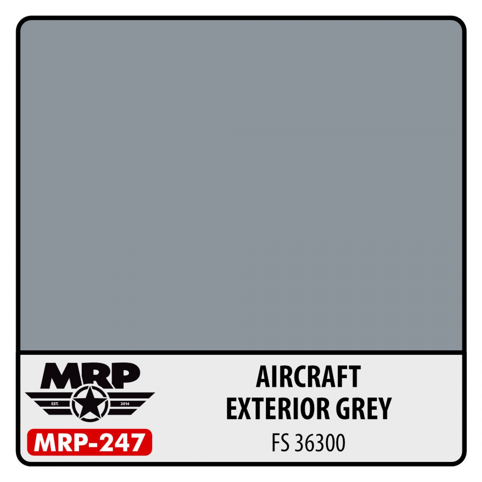 MR PAINT 247 AIRCRAFT EXTERIOR GREY FS36300 30ml LAKER MAKET BOYASI
