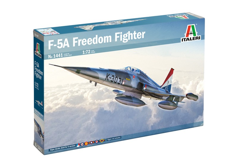 ITALERI 1441 1/72 F-5A Freedom Fighter SAVAŞ UÇAĞI MAKETİ