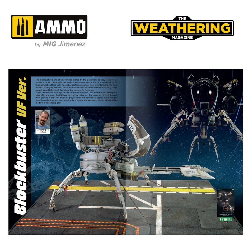 AMMO MIG 4534 THE WEATHERING MAGAZINE #35 – Grey ENGLISH