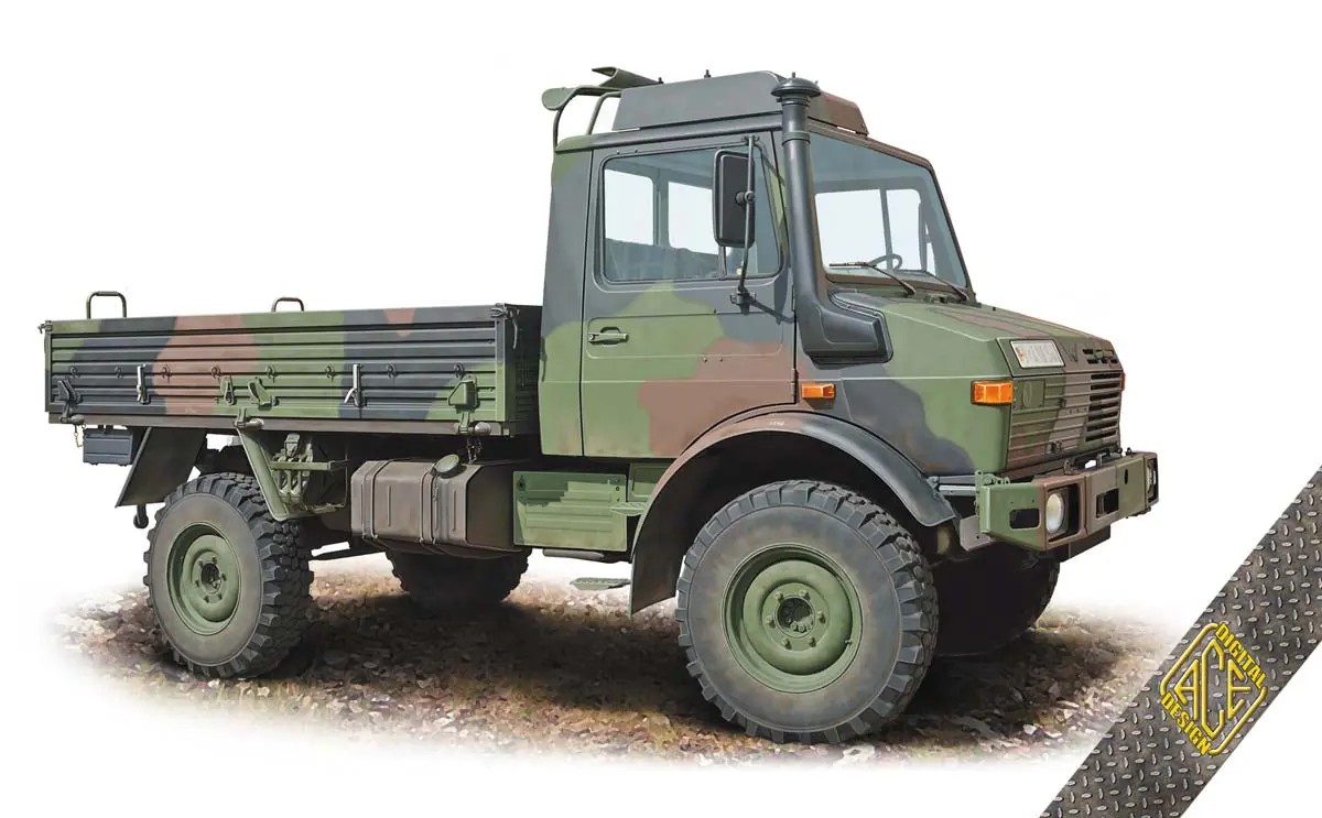 ACE MODEL 72450 1/72 UNIMOG U1300L MILITARY 2T TRUCK (4X4) ASKERİ KAMYON MAKETİ