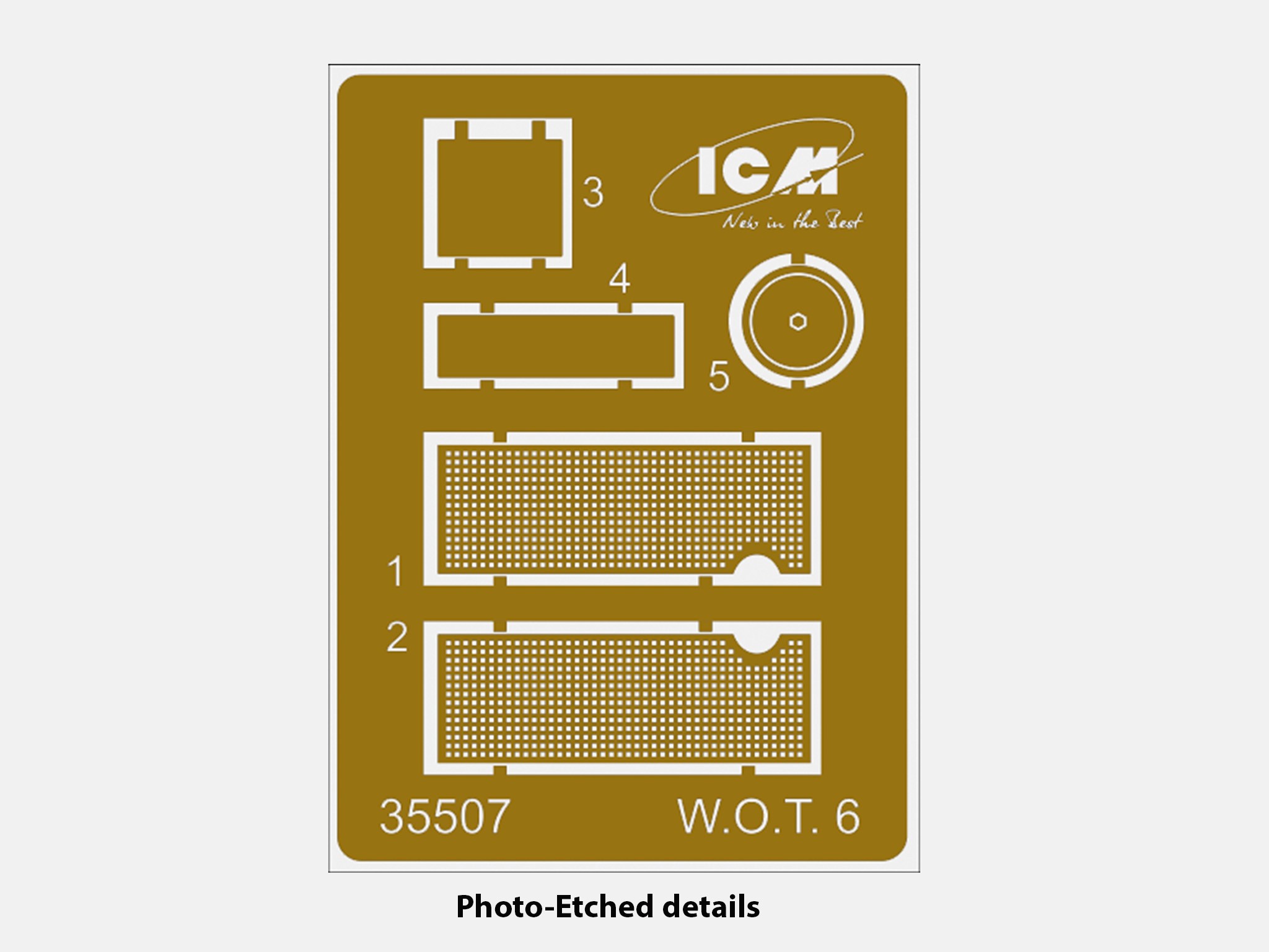 ICM 35507 1/35 MODEL WOT 6 İNGİLİZ KAMYON MAKETİ