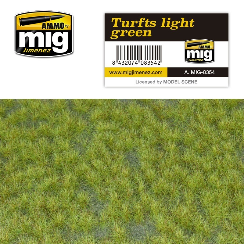 AMMO MIG 8354 Turfs Light Green - AÇIK YEŞİL ÇİMLER