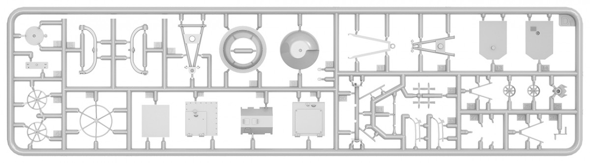 MINIART 35593 1/35 CONCRETE MIXER SET