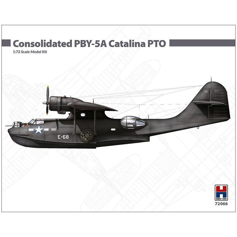 HOBBY 2000 72066 1/72 Consolidated PBY-5A Catalina PTO SAVAŞ UÇAĞI MAKETİ