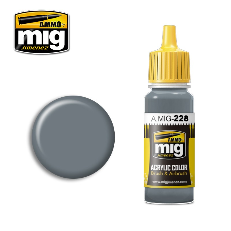 AMMO MIG 0228 FS 35164 Intermediate Blue (ANA 608) MAKET BOYASI