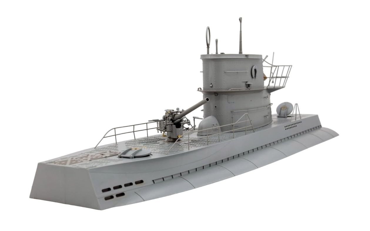 BORDER MODEL 001 1/35 DKM TYPE, VII-C U-BOAT İKİNCİ DÜNYA SAVAŞI ALMAN DENİZALTISI KESİTİ MAKETİ