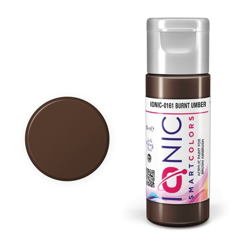 AMMO MIG IONIC 0161 Burnt Umber AKRİLİK MAKET BOYASI