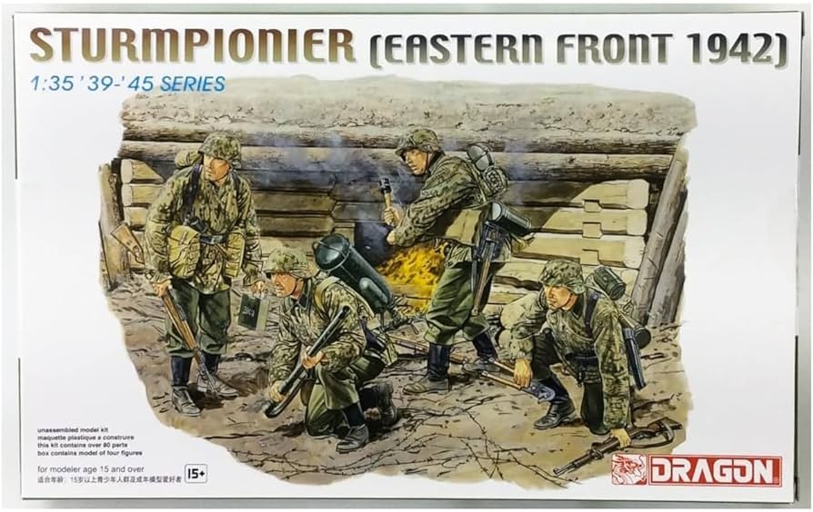DRAGON 6146 1/35 STURMPIONEER (EAST FRONT 1942) ALMAN ASKERLERİ FİGÜR MAKETİ