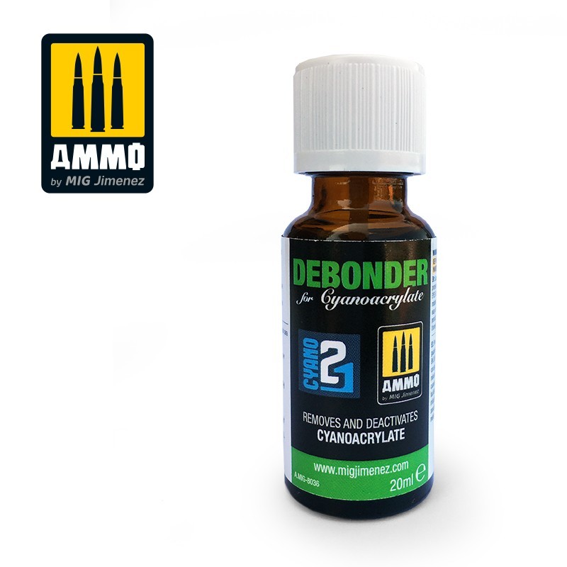 AMMO MIG 8036 Debonder Cyanoacrylate (Japon) Yapıştırıcı Çözücü