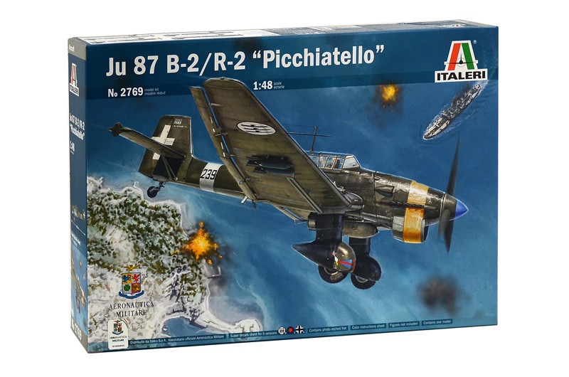 ITALERI 2769 1/48 JU 87 B-2/R-2 "PICCHIATELLO" ASKERİ UÇAK MAKETİ