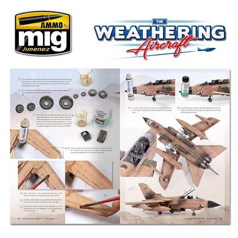 AMMO MIG 5209 THE WEATHERING AIRCRAFT #9 - Desert Eagles