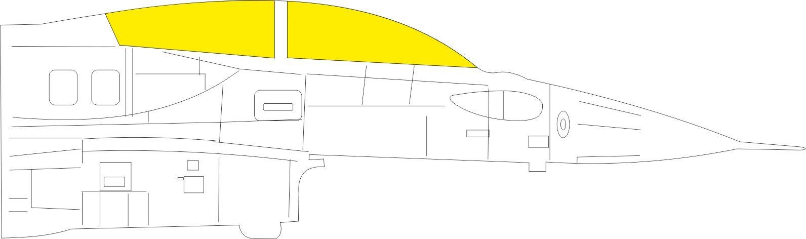 EDUARD EX761 1/48 F-16I SUFA KOLAY MASKELEME SETİ