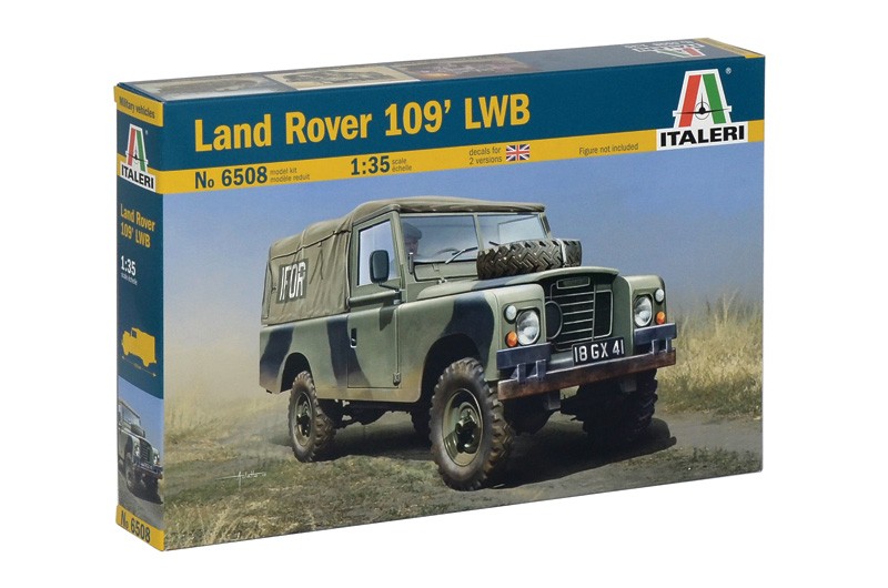 ITALERI 6508 1/35 Land Rover 109’ LWB İNGİLİZ ASKERİ ARAÇ MAKETİ