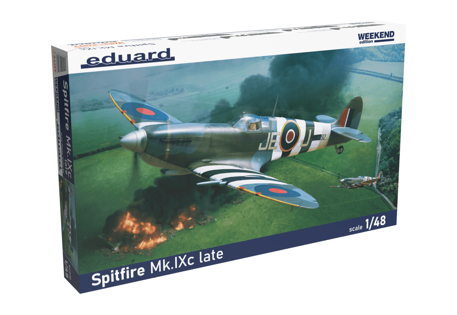 EDUARD 84199 1/48 Spitfire Mk. IXc Late SAVAŞ UÇAĞI MAKETİ