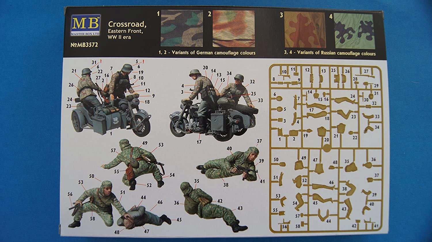 MASTER BOX 1/35 3572 'Crossroads' Eastern Front WW2 FİGÜR MAKETİ