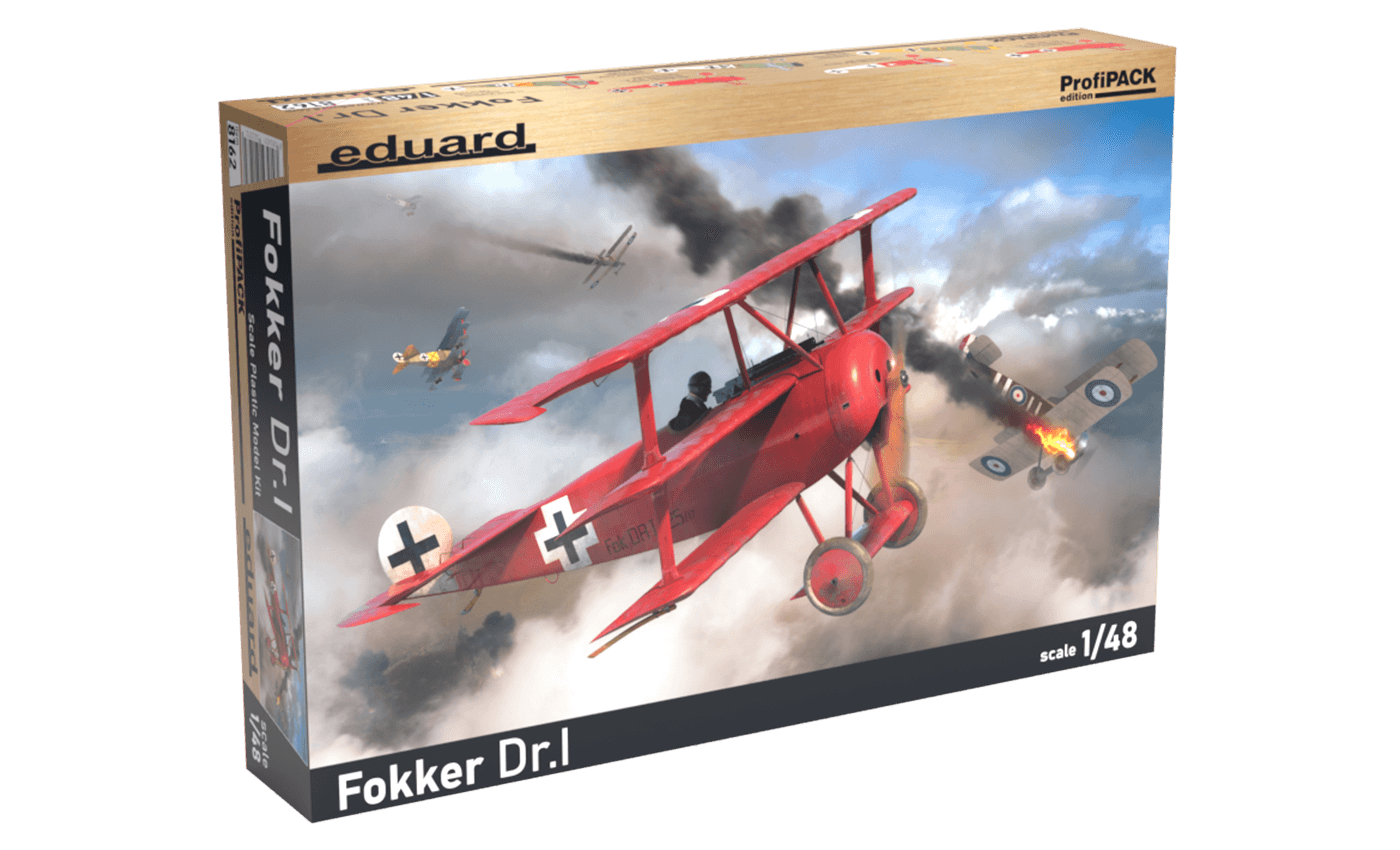 EDUARD 8162 1/48 Fokker Dr. I SAVAŞ UÇAĞI MAKETİ