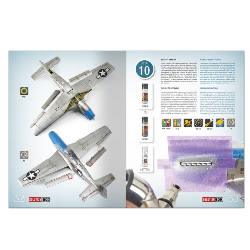 AMMO MIG 6532 How to Paint Metal Finished Aircraft - METAL YÜZEYLİ UÇAK BOYAMA TEKNİKLERİ KİTABI