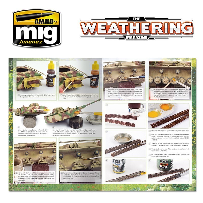 AMMO MIG 4527 THE WEATHERING MAGAZINE #28 – Four Seasons ENGLISH