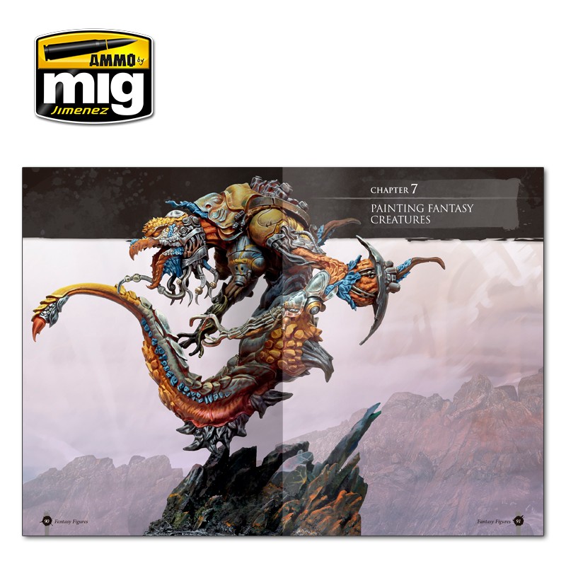 AMMO MIG 6125 Painting Secrets for Fantasy Figures English FİGÜR BOYAMA TEKNİKLERİ KİTABI