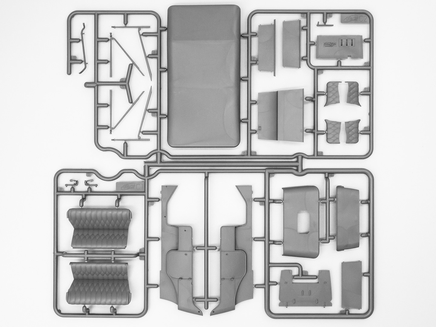 ICM 24002 1/24 FORD MODEL T 1911 ARABA MAKETİ