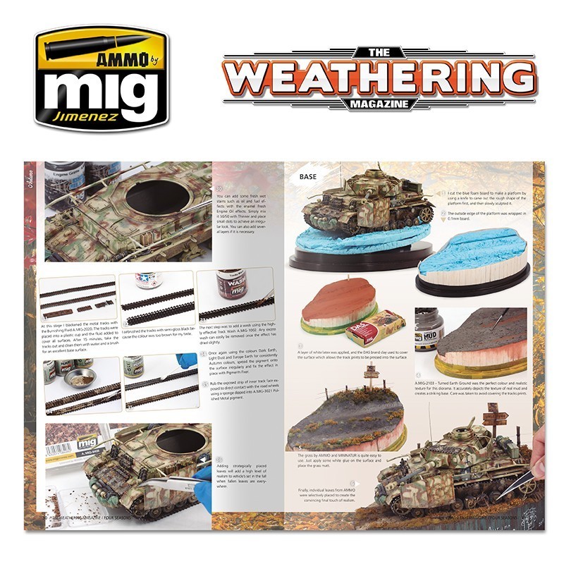 AMMO MIG 4527 THE WEATHERING MAGAZINE #28 – Four Seasons ENGLISH