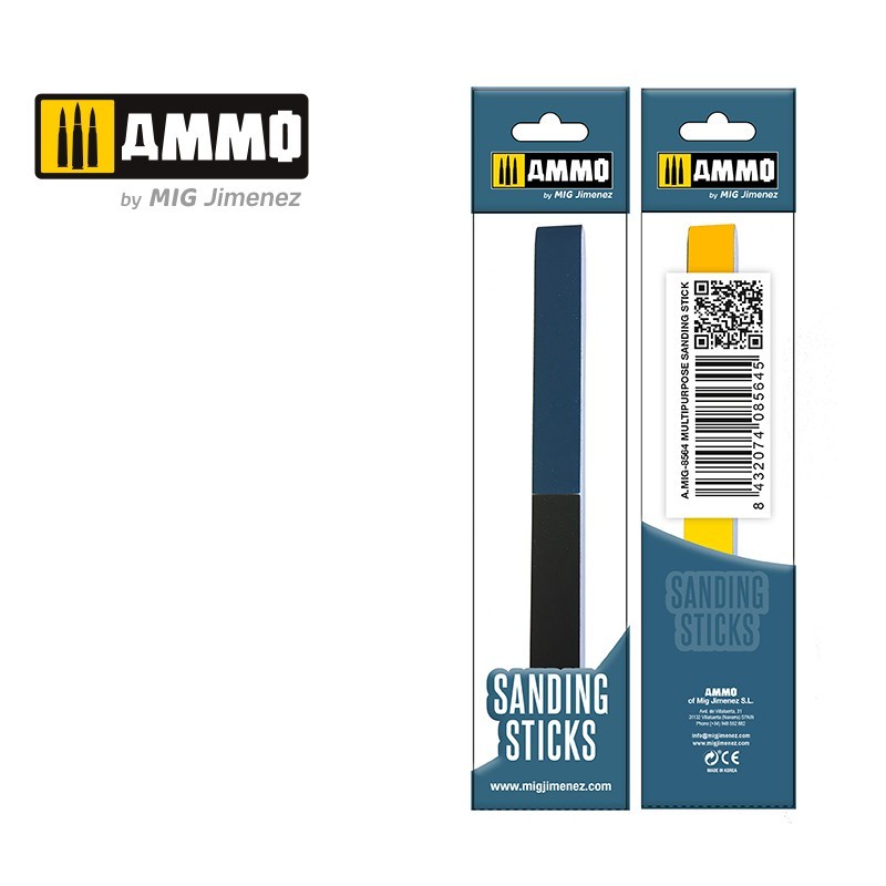 AMMO MIG 8564 Sanding Stick Multipurpose- Çok Yüzlü Zımpara