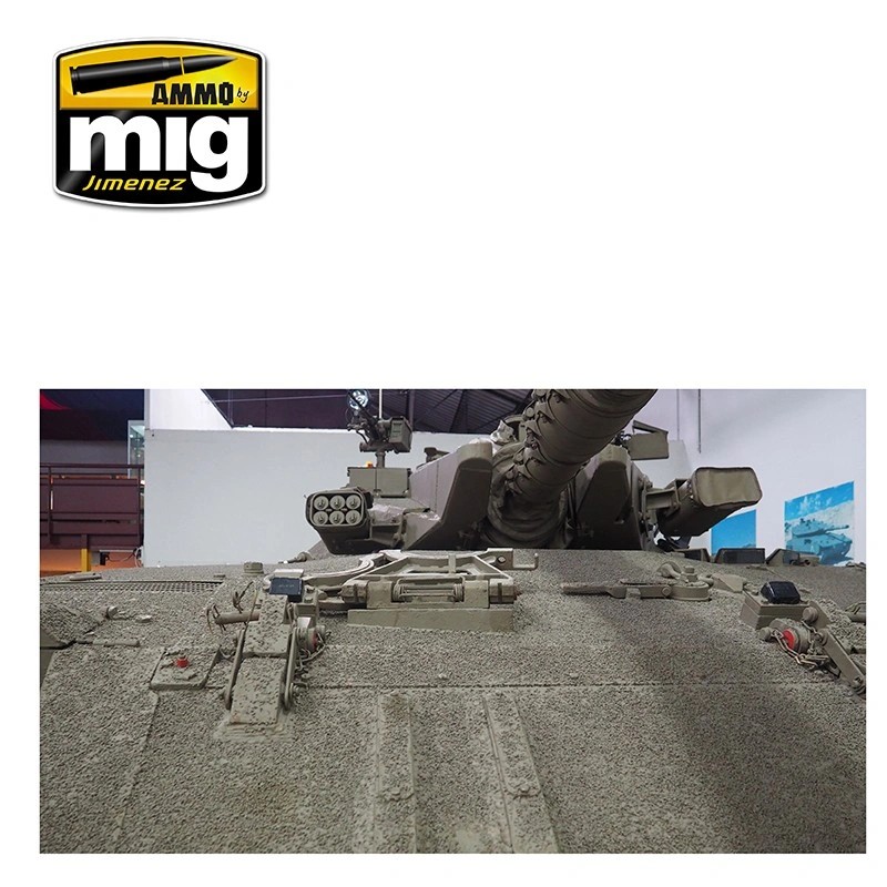 AMMO Mig 2035 ANTI-SLIP PASTE - BROWN COLOR FOR 1/35