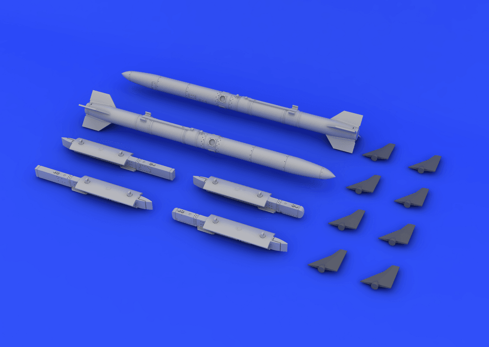 EDUARD 648180 1/48 AGM-88 HARM HAVADAN KARAYA ANTİ RADAR FÜZESİ