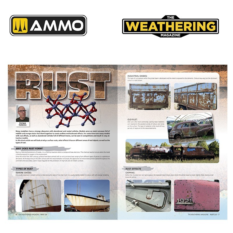 AMMO MIG 4537 THE WEATHERING MAGAZINE #38 – Rust 2.0 ENGLISH