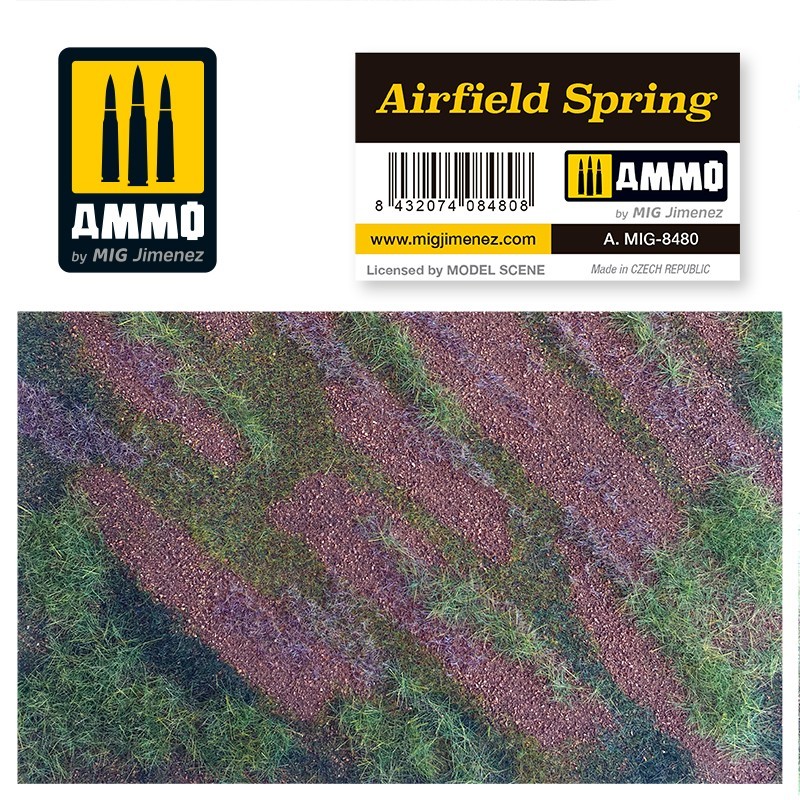 AMMO MIG 8480 Airfield Spring - İlkbahar Havaalanı Zemini