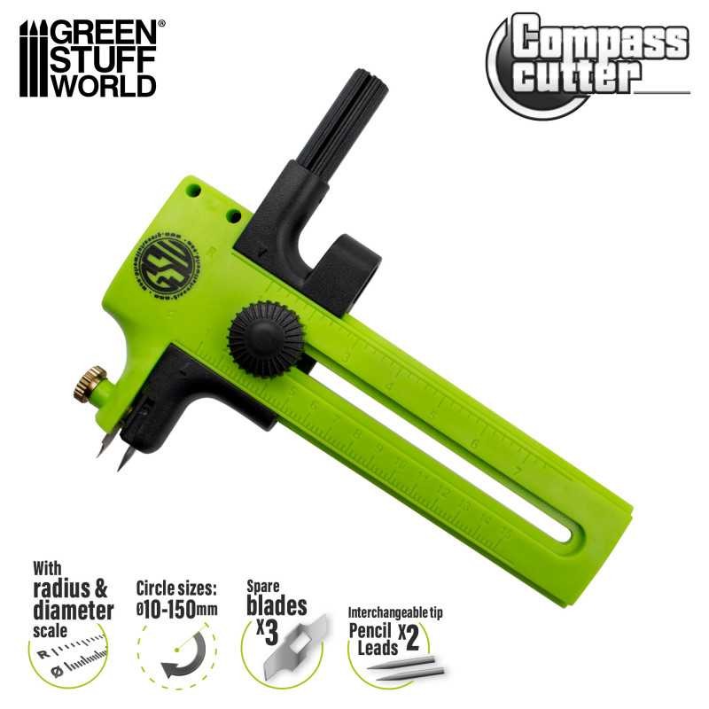 GREEN STUFF WORLD 4899 Compass Cutter - Kumpaslı Pergel Kesici