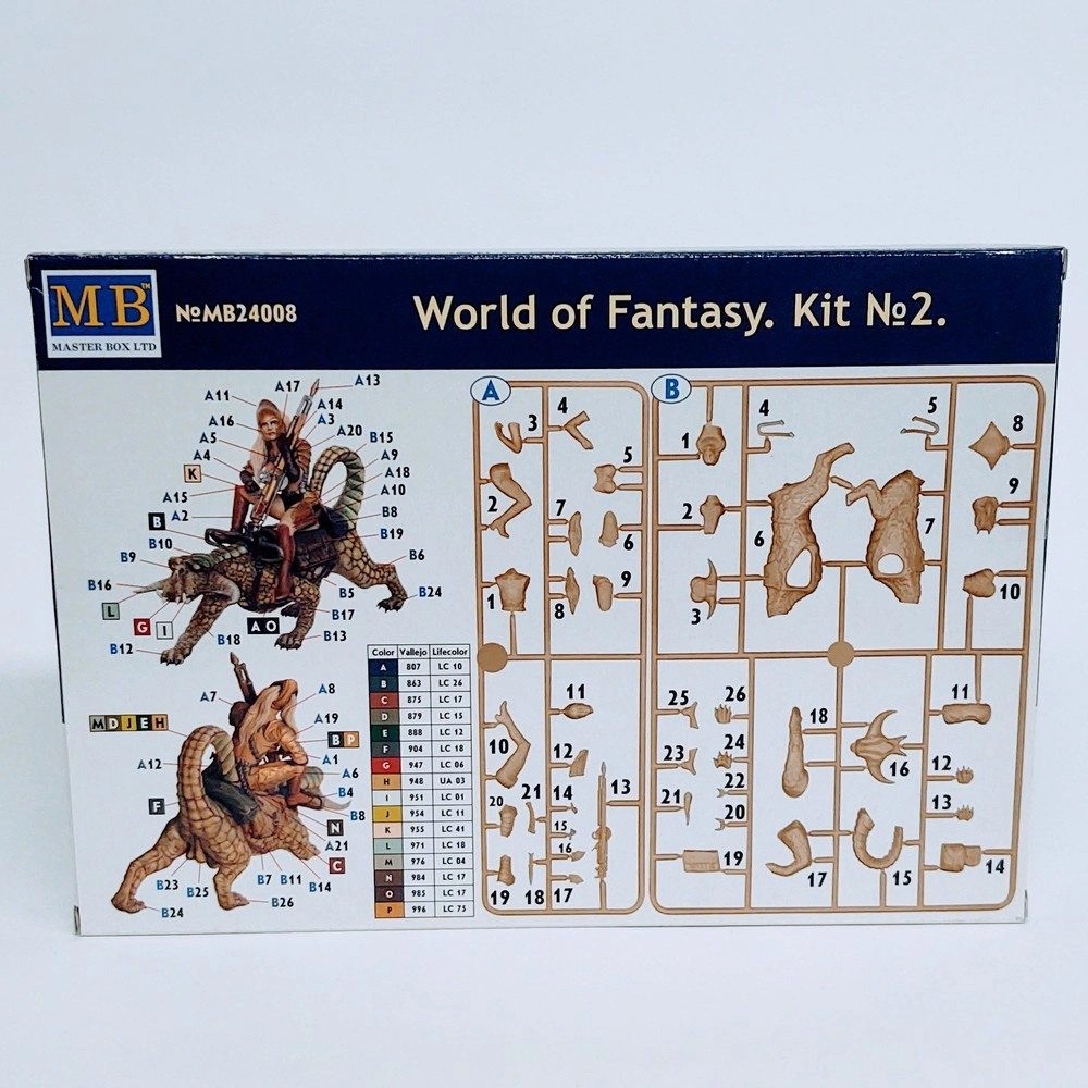 MASTER BOX 1/24 24008 World of Fantasy. Kit No. 2