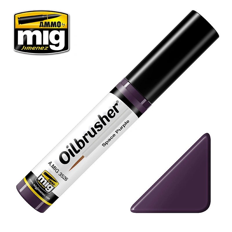 AMMO MIG 3526 OILBRUSHER Space Purple ÖZEL YAĞLI BOYA