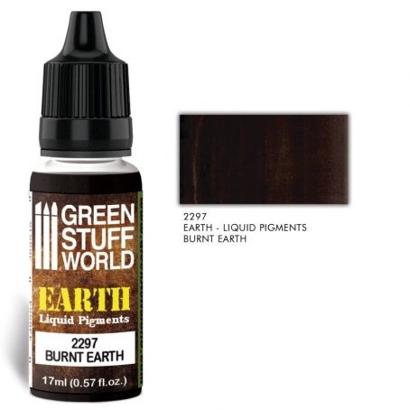 GREEN STUFF WORLD 2297 LİQUİD PİGMENTS BURNT EARTH SIVI PIGMENT