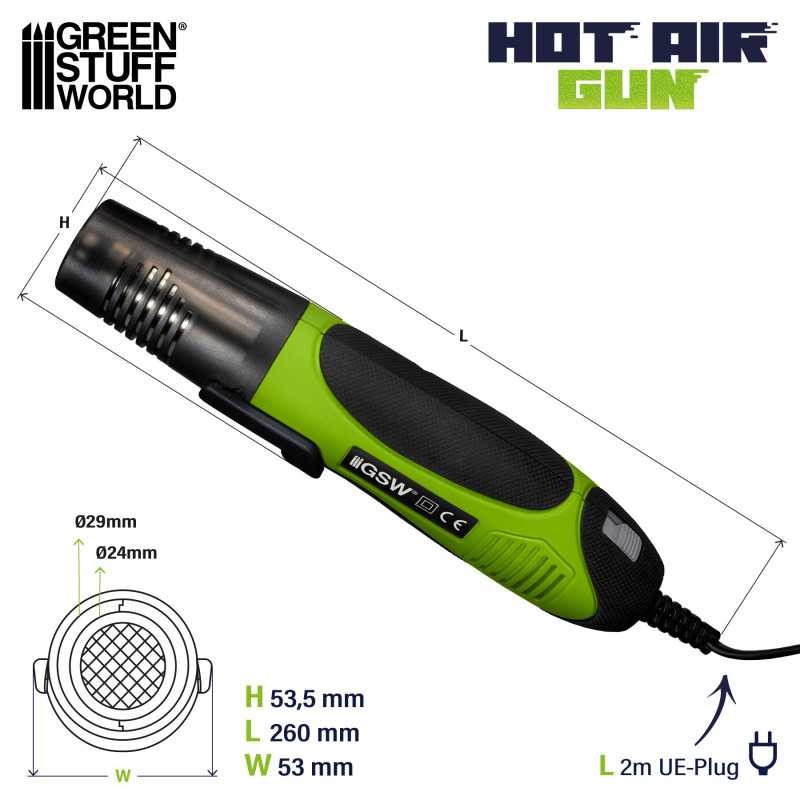 GREEN STUFF WORLD 4784 Hot Air Gun 450w - Sıcak Hava Tabancası