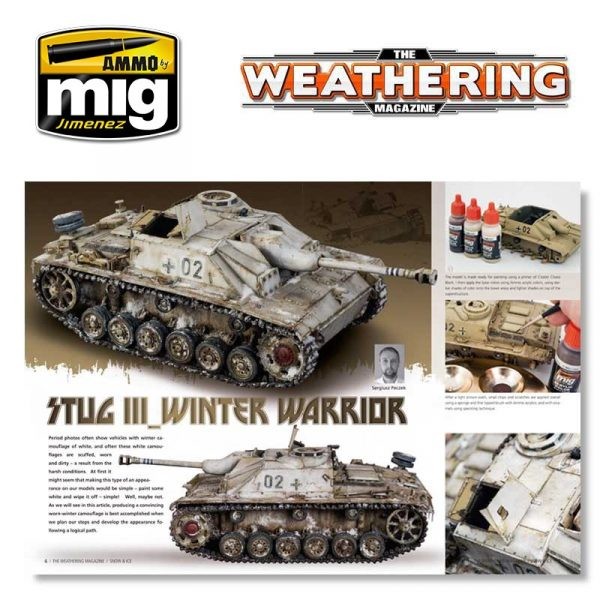 AMMO MIG 4506 THE WEATHERING MAGAZINE #7 – Ice & Snow ENGLISH BUZ VE KAR TEKNİKLERİ DERGİSİ