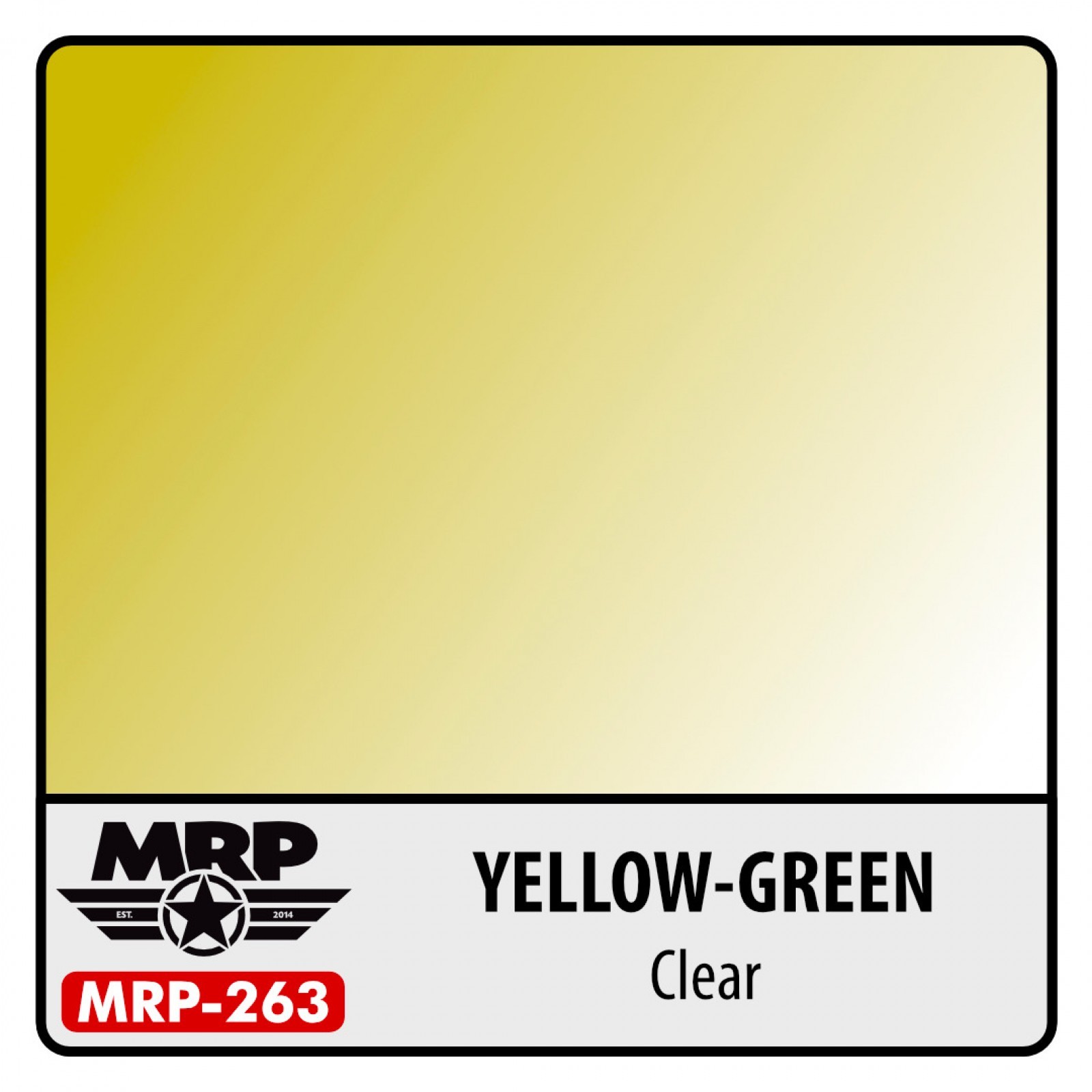 MR PAINT 263 YELLOW-GREEN clear 30ml LAKER MAKET BOYASI