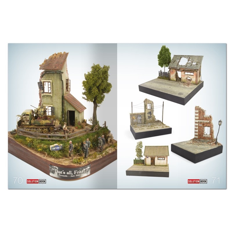 AMMO MIG 7710 SOLUTION BOX 09 - Brick Buildings - TUĞLA BİNALAR Çözüm Seti