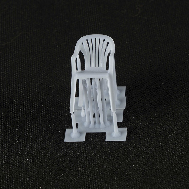 Ginger Cat 35442 1/35 Plastic Chairs (4pcs) Reçine Detay Seti