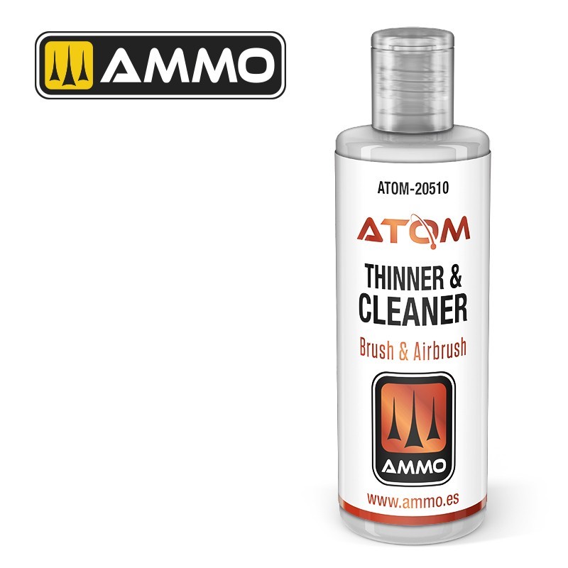AMMO MIG 20510 ATOM Thinner and Cleaner 60mL - ATOM Akrilik Boya Seyreltici Tiner ve Temizlik Solüsyonu