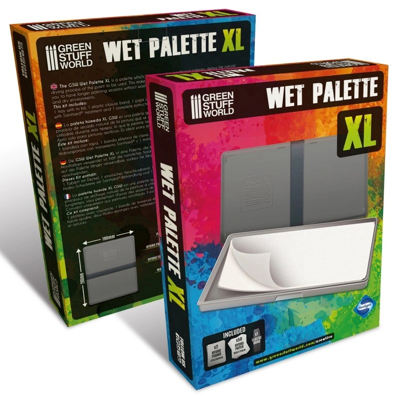 GREEN STUFF WORLD 10620 Wet Palette XL ISLAK PALET