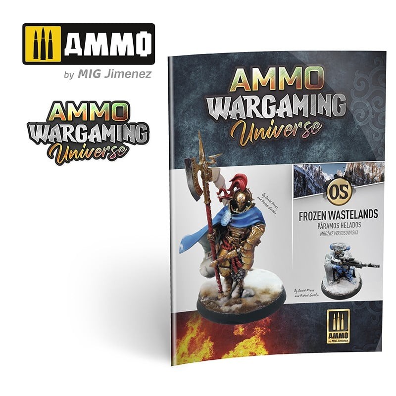 AMMO MIG 6924 WARGAMING UNIVERSE Book 05 Frozen Moors - DONMUŞ BATAKLIK ZEMİN YAPIM TEKNİKLERİ KİTABI