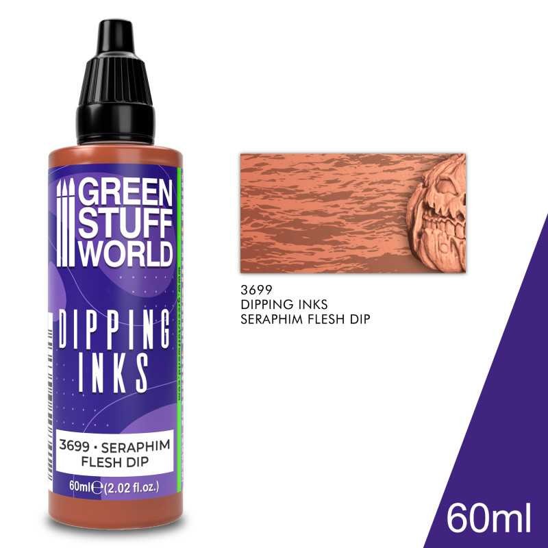 GREEN STUFF WORLD 3699 Dipping Ink Seraphim Flesh Dip MAKET BOYASI 60 ml