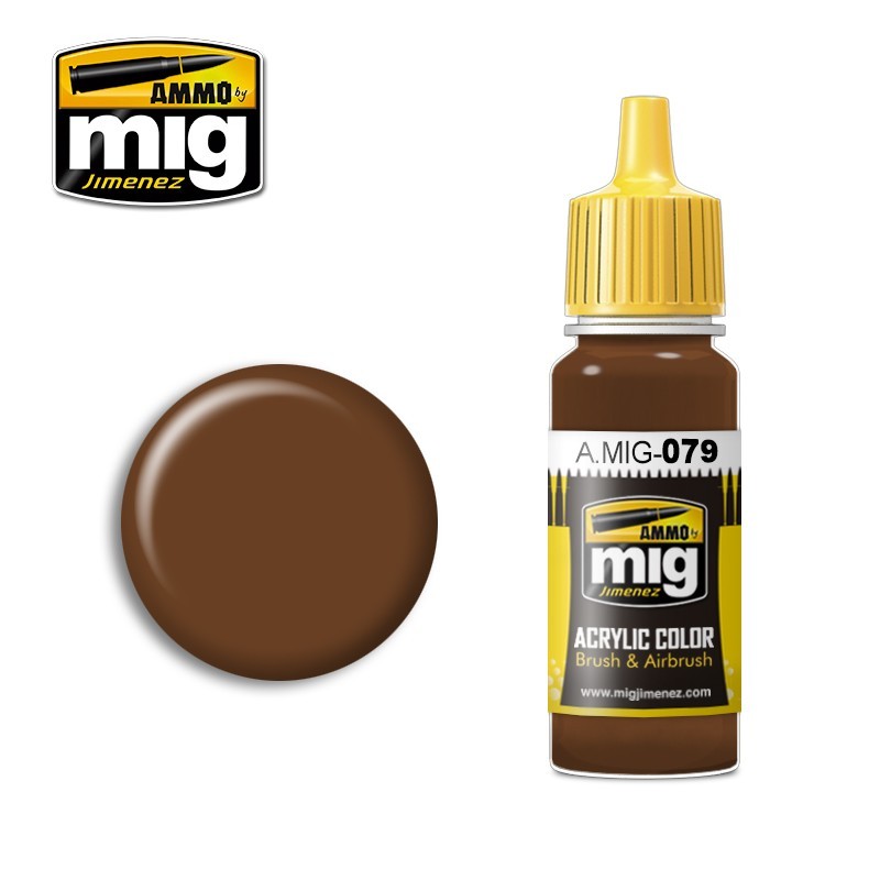 AMMO MIG 0079 CLAY BROWN MAKET BOYASI