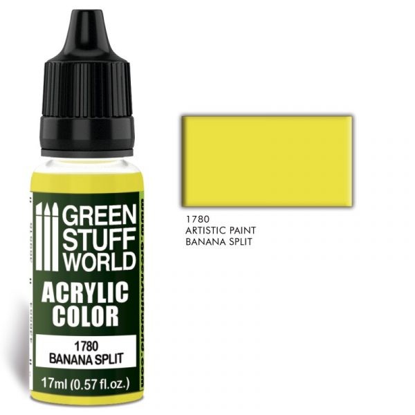 GREEN STUFF WORLD 1780 Acrylıc Color BANANA SPLIT MAKET BOYASI