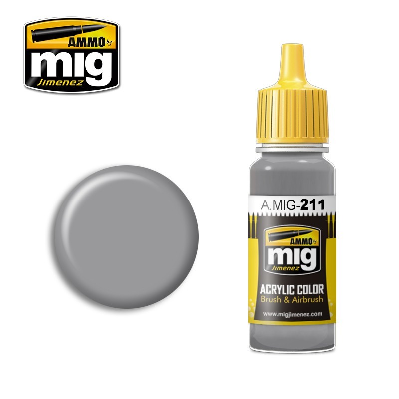 AMMO MIG 0211 FS 36270 Medium Gray MAKET BOYASI