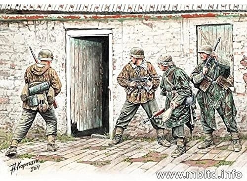 MASTER BOX 1/35 3584 “German Infantry. Western Europe. 1944-1945”
