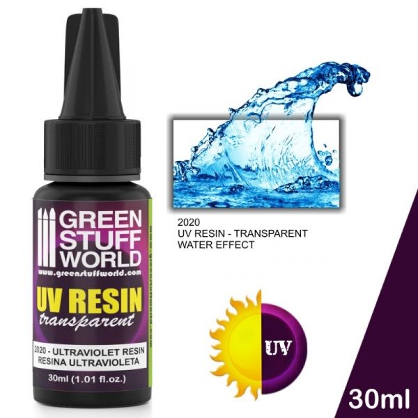 GREEN STUFF WORLD 2020 UV RESIN 30ml Water Effect - UV REÇİNE SU EFEKTİ